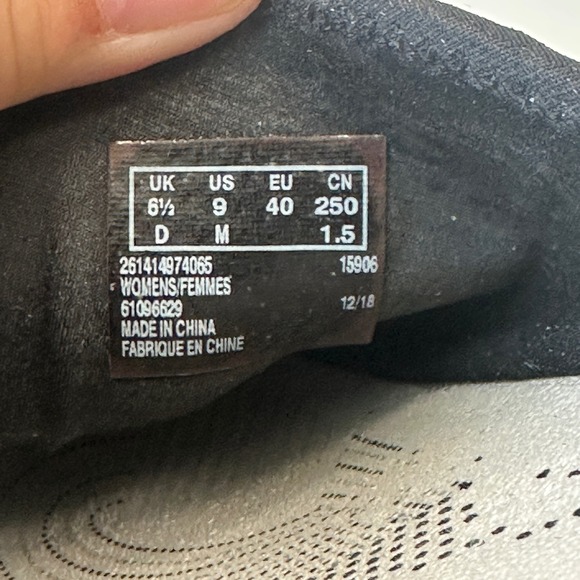 Clarks Cloudsteppers Slide Sandal Wedge Lightweight Comfort Black Womens Size‎ 9 - Picture 7 of 8